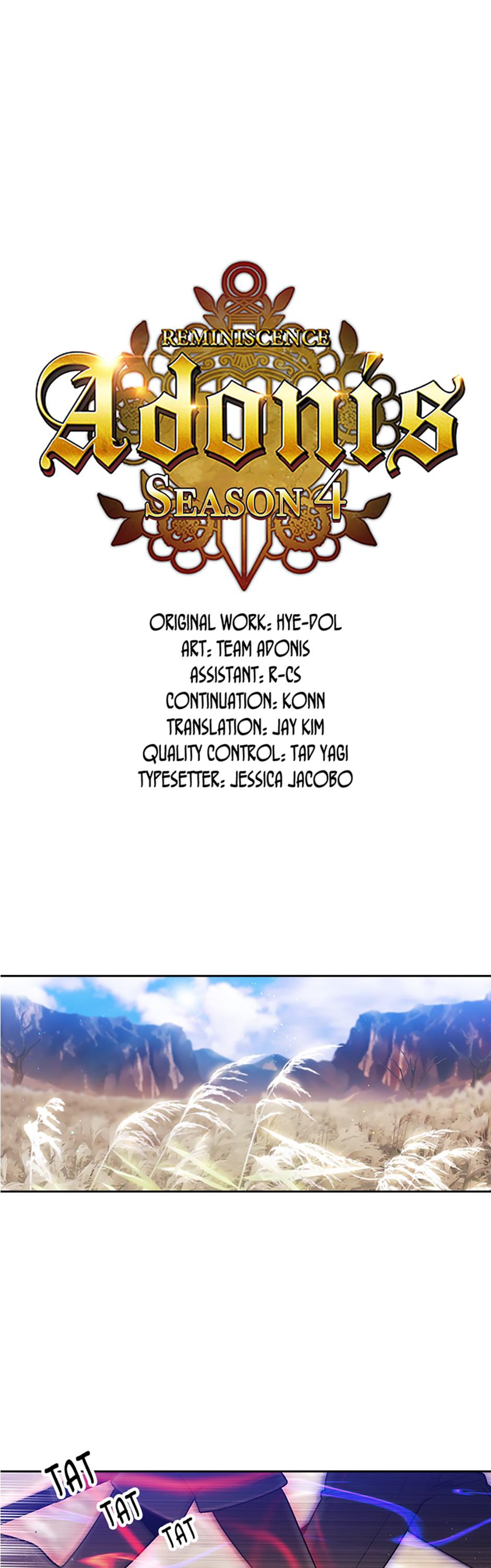 Reminiscence Adonis Chapter 103 page 1 - Chapter 103: Tamatan, The Spirit