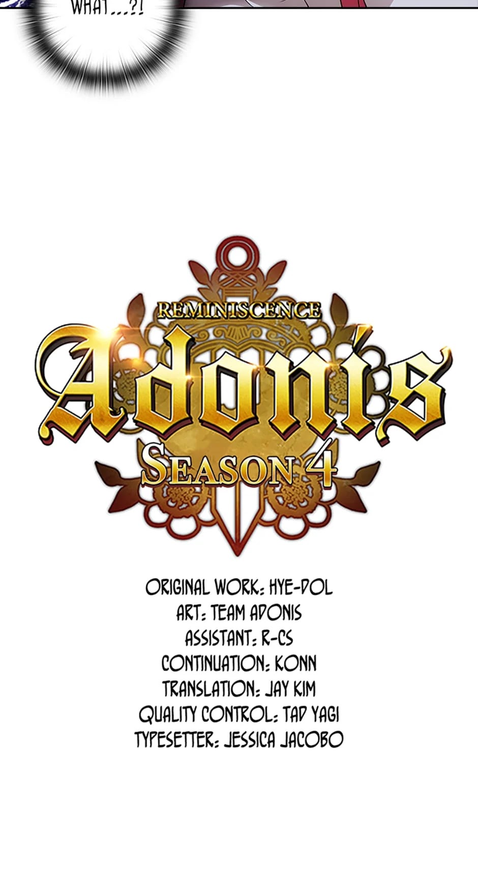 Reminiscence Adonis Chapter 124 page 45 - Chapter 124: Monsters