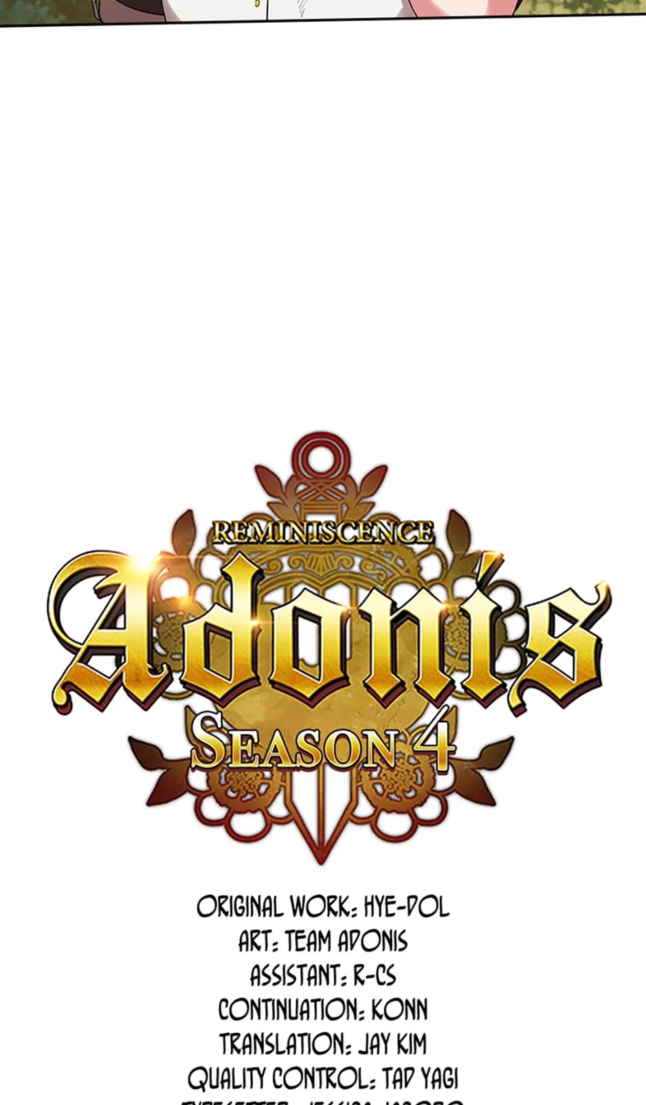 Reminiscence Adonis Chapter 125 page 4 - Chapter 125: I Want You By My Side