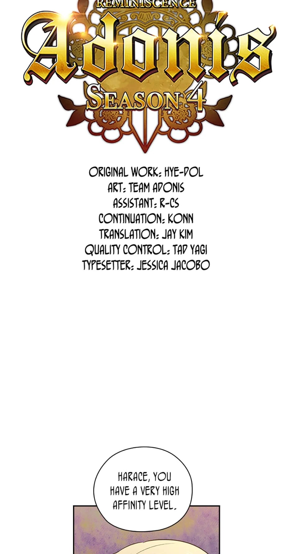 Reminiscence Adonis Chapter 129 page 4 - Chapter 129: Welcome Ianna
