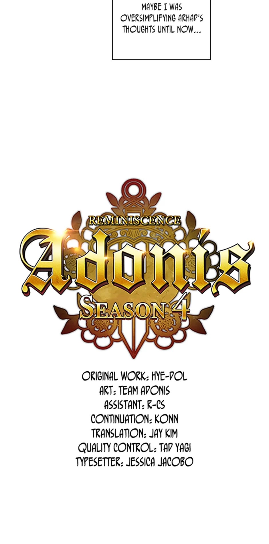 Reminiscence Adonis Chapter 133 page 53 - Chapter 133: Walking Together