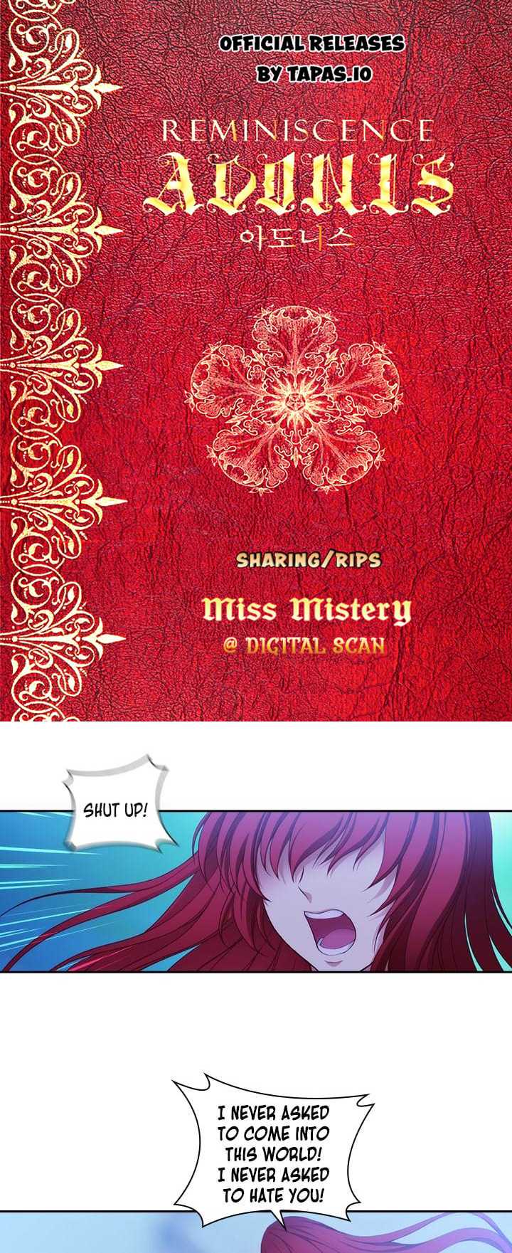 Reminiscence Adonis Chapter 14 page 1 - Chapter 14: Manipulation