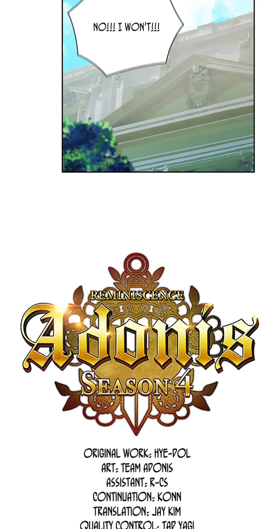 Reminiscence Adonis Chapter 140 page 3 - Chapter 140: I Didn't Want To Bump Into You