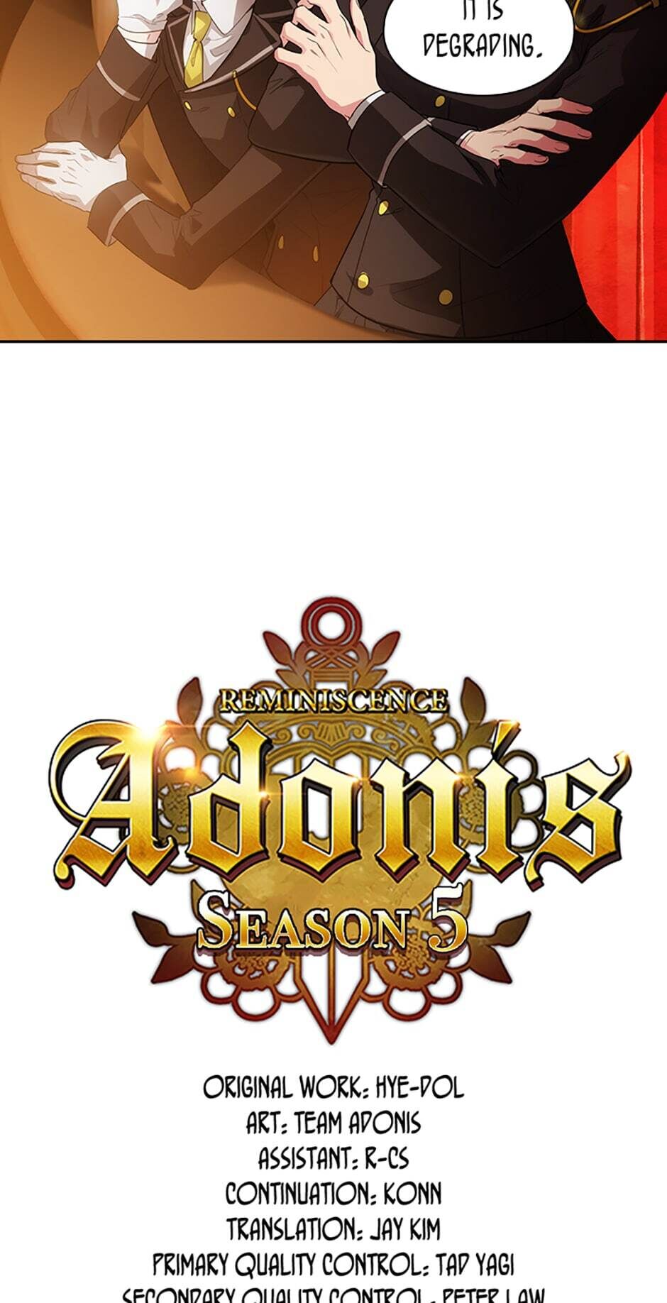 Reminiscence Adonis Chapter 154 page 4 - Chapter 154: It's Lonely to Be Alone