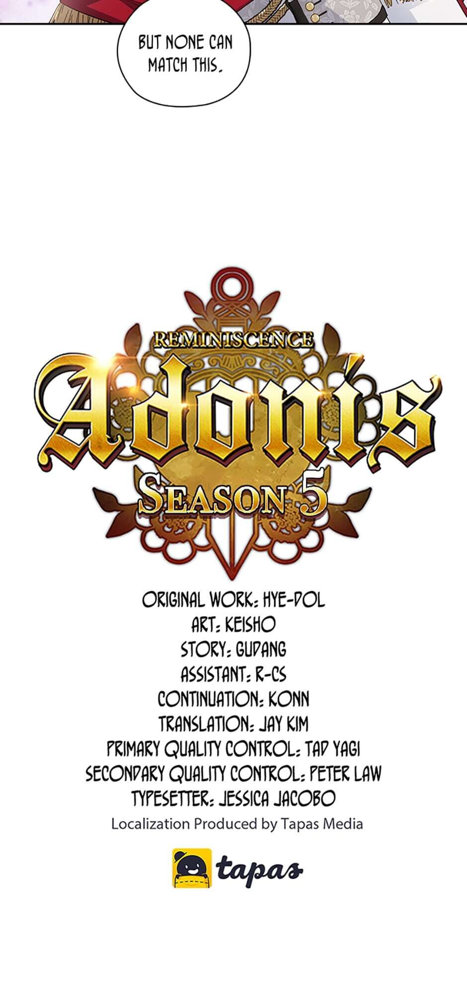 Reminiscence Adonis Chapter 176 page 3 - Chapter 176: Kind Words