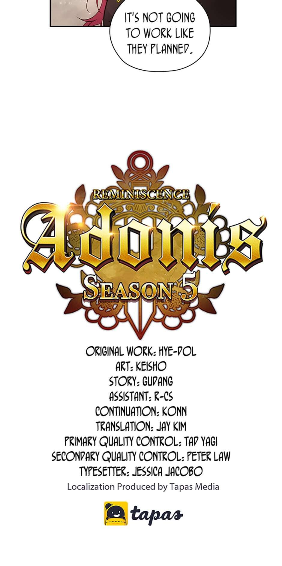 Reminiscence Adonis Chapter 184 page 60 - Chapter 184: For the Sake of Our Mistress