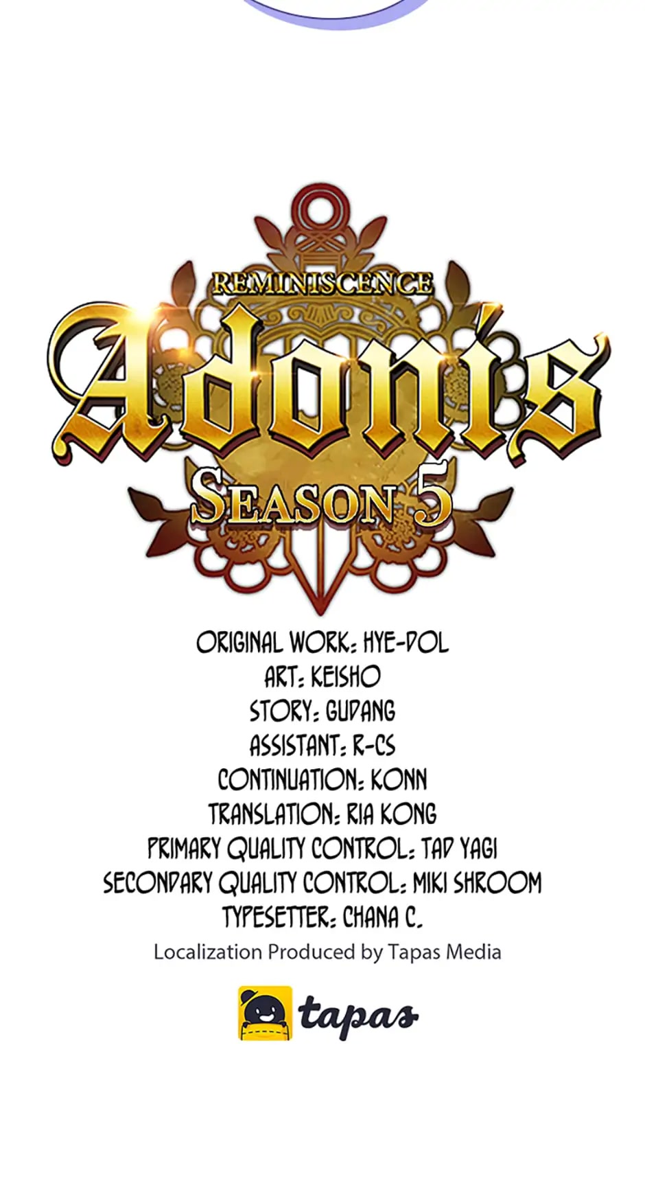 Reminiscence Adonis Chapter 190 page 5 - Chapter 190: Just My Imagination