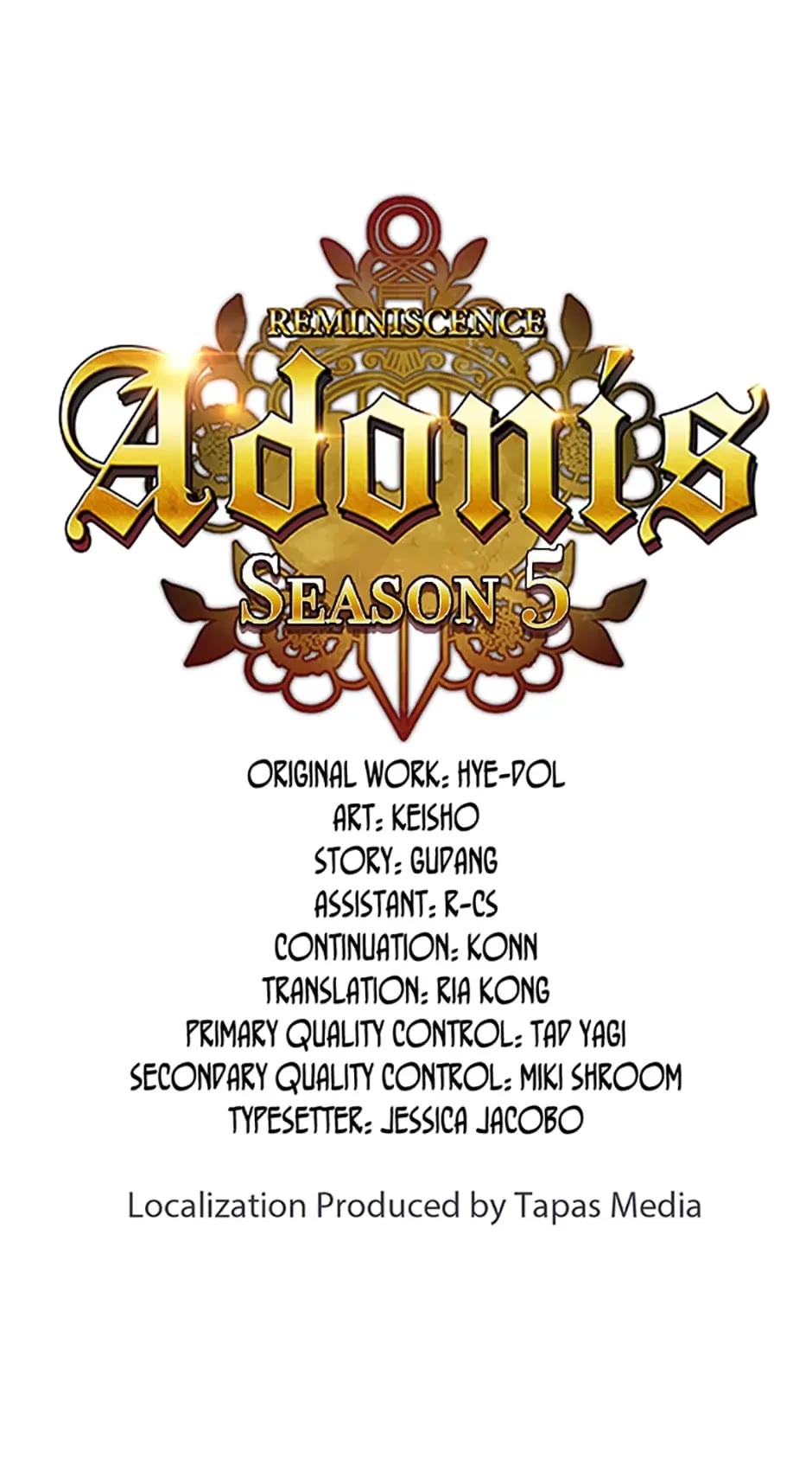 Reminiscence Adonis Chapter 193 page 37 - Chapter 193: Van