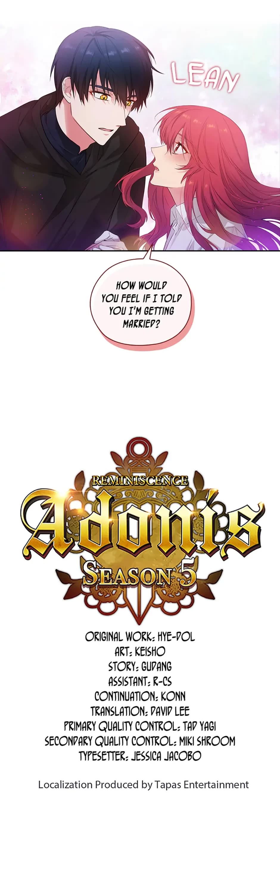 Reminiscence Adonis Chapter 194 page 37 - Chapter 194: What Happened?