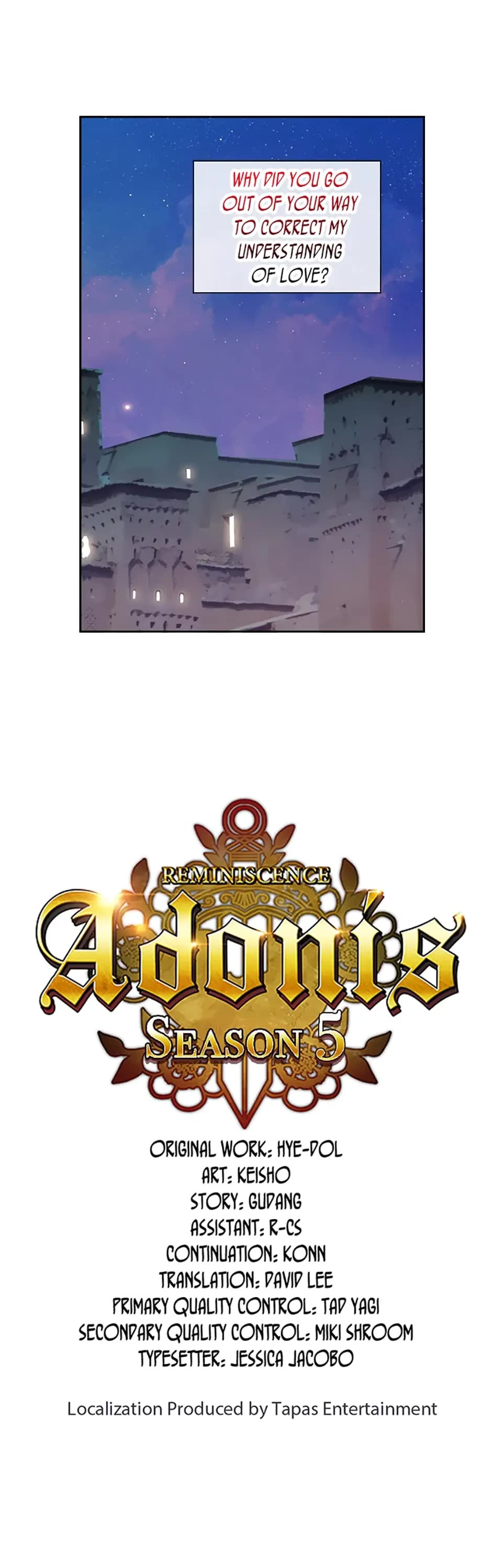 Reminiscence Adonis Chapter 200 page 37 - Chapter 200: Gentle