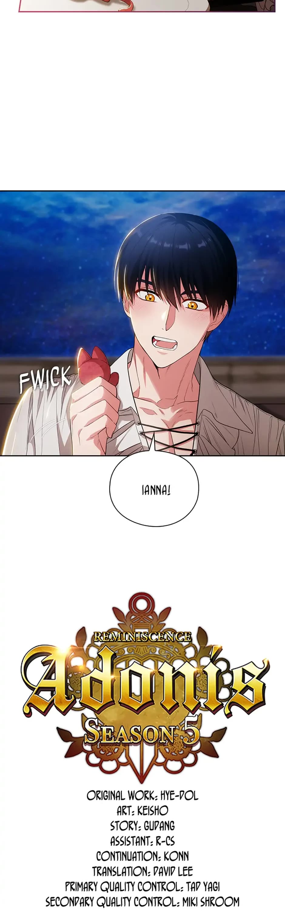 Reminiscence Adonis Chapter 202 page 2 - Chapter 202: The Ghost's Meal