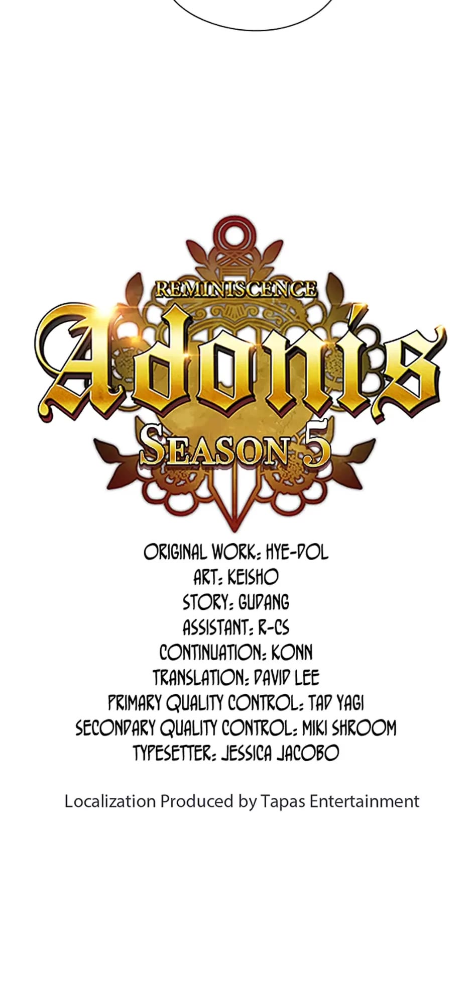 Reminiscence Adonis Chapter 209 page 39 - Chapter 209: The Mission Begins