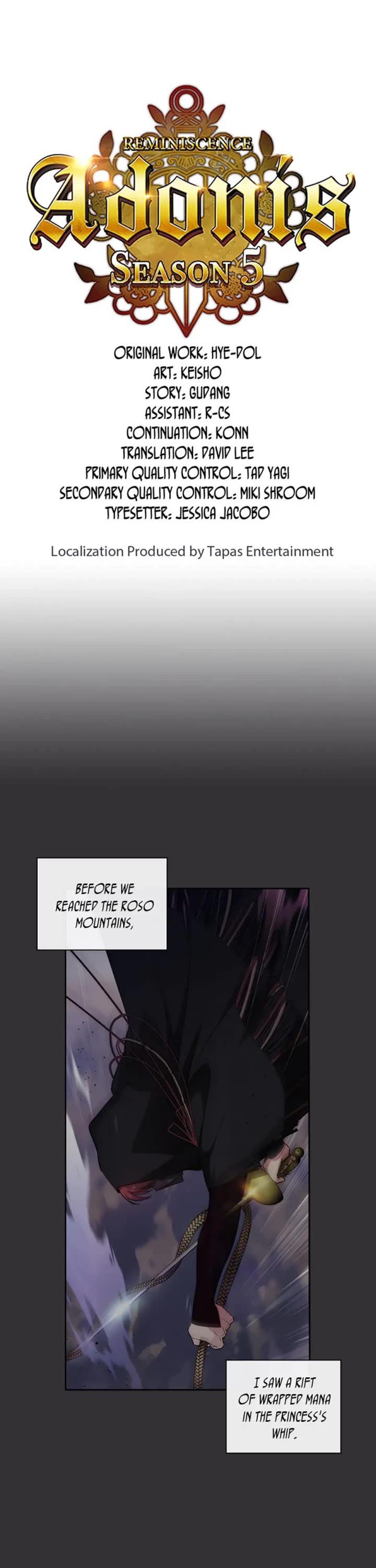 Reminiscence Adonis Chapter 217 page 1 - Chapter 217: Who are you?