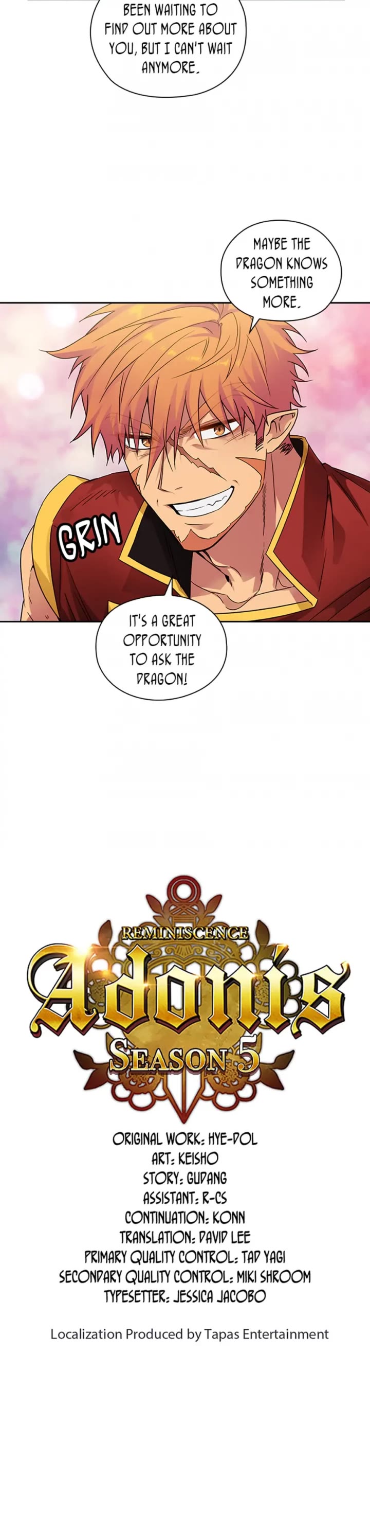 Reminiscence Adonis Chapter 220 page 30 - Chapter 220: Dragons