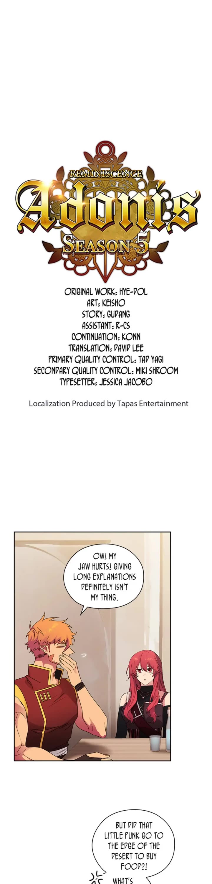 Reminiscence Adonis Chapter 221 page 1 - Chapter 221: Helpful