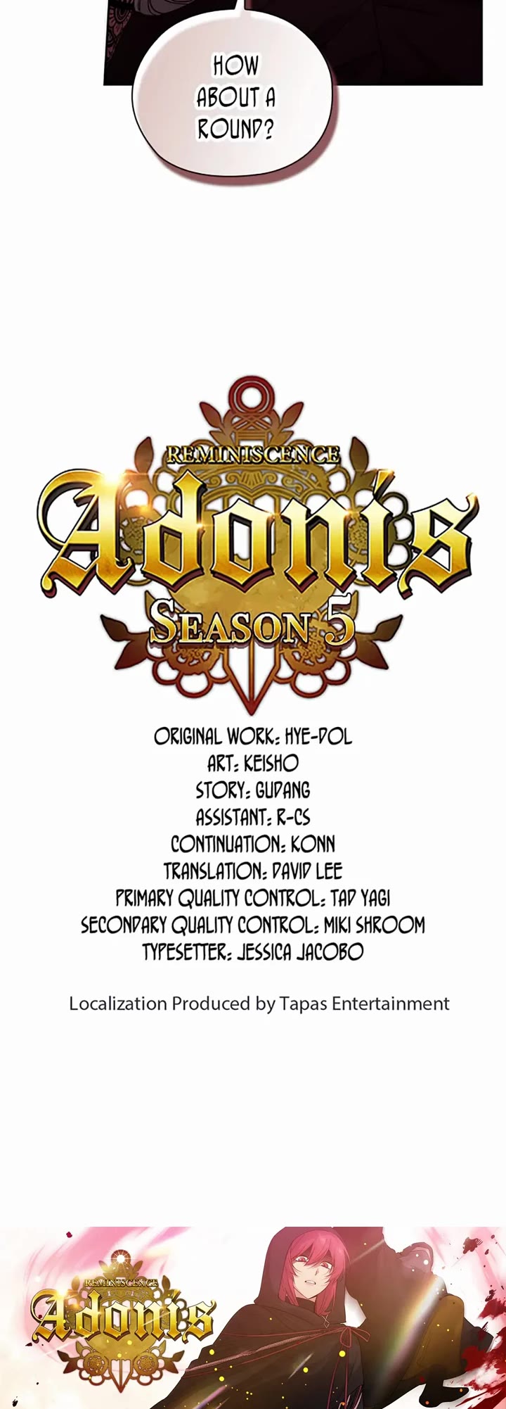 Reminiscence Adonis Chapter 226 page 33 - Chapter 226: Titanus