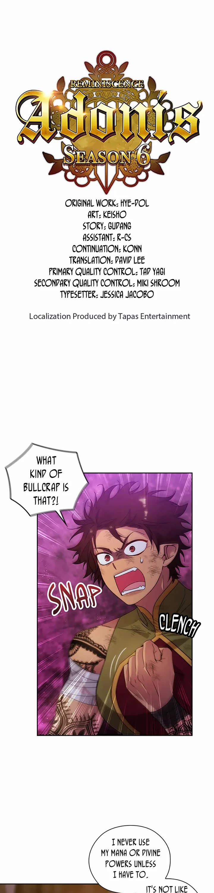 Reminiscence Adonis Chapter 230 page 2 - Chapter 230: An Amazing Human