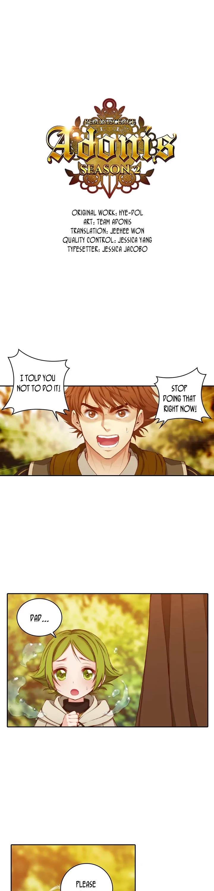 Reminiscence Adonis Chapter 31 page 1 - Chapter 31: Paella [Fixed]