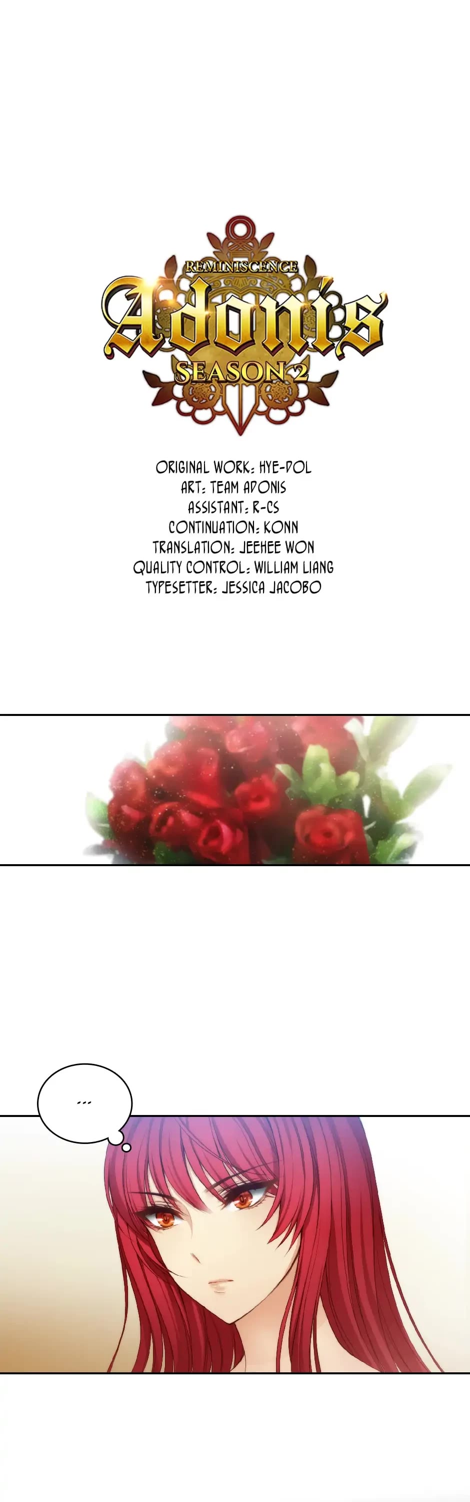Reminiscence Adonis Chapter 47 page 1 - Chapter 47: The Winner of the Competition: Fixed
