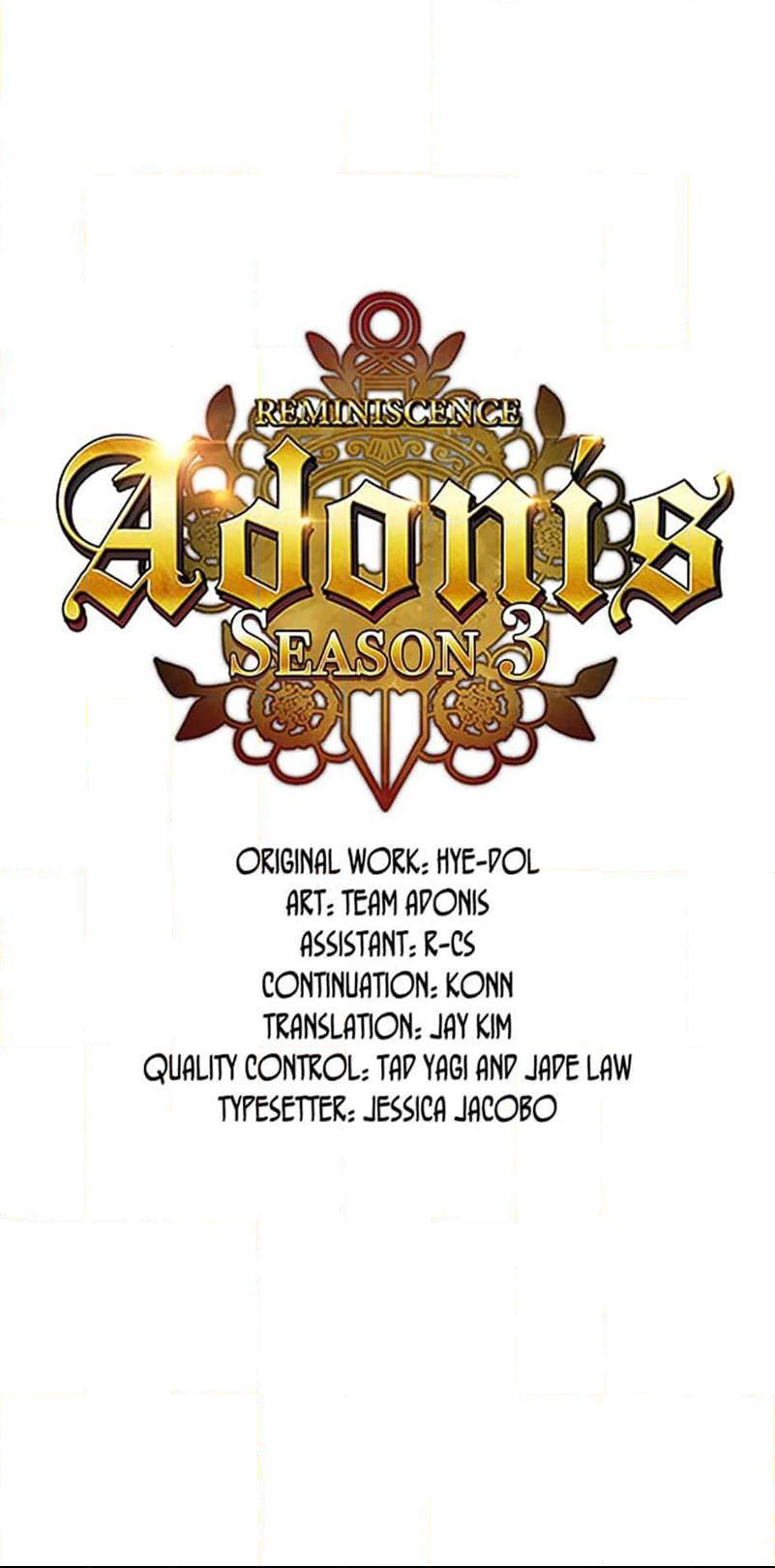 Reminiscence Adonis Chapter 55 page 1 - Chapter 55: Baronet Elily Shamar