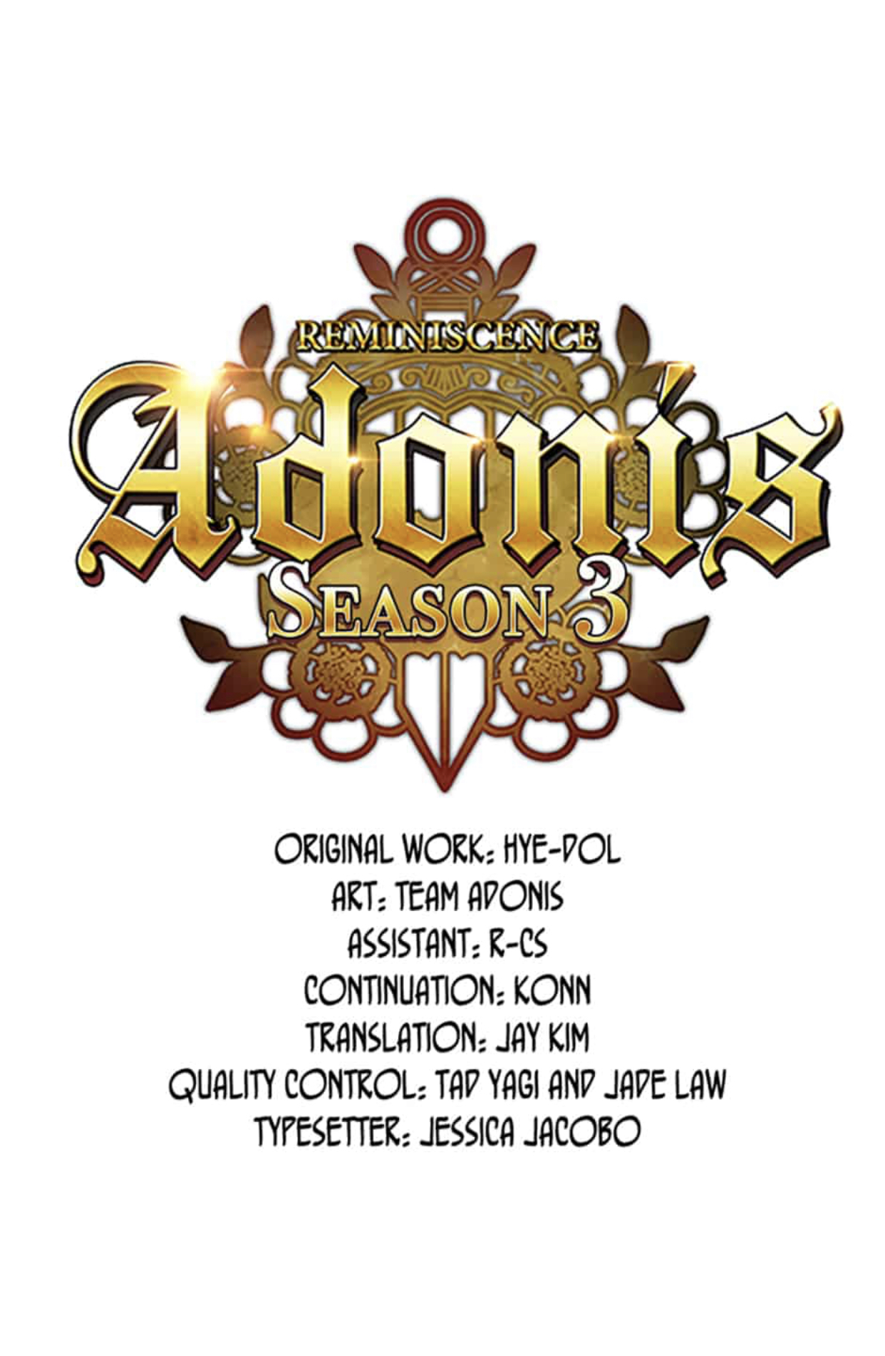 Reminiscence Adonis Chapter 60 page 1 - Chapter 60: Good-Looking