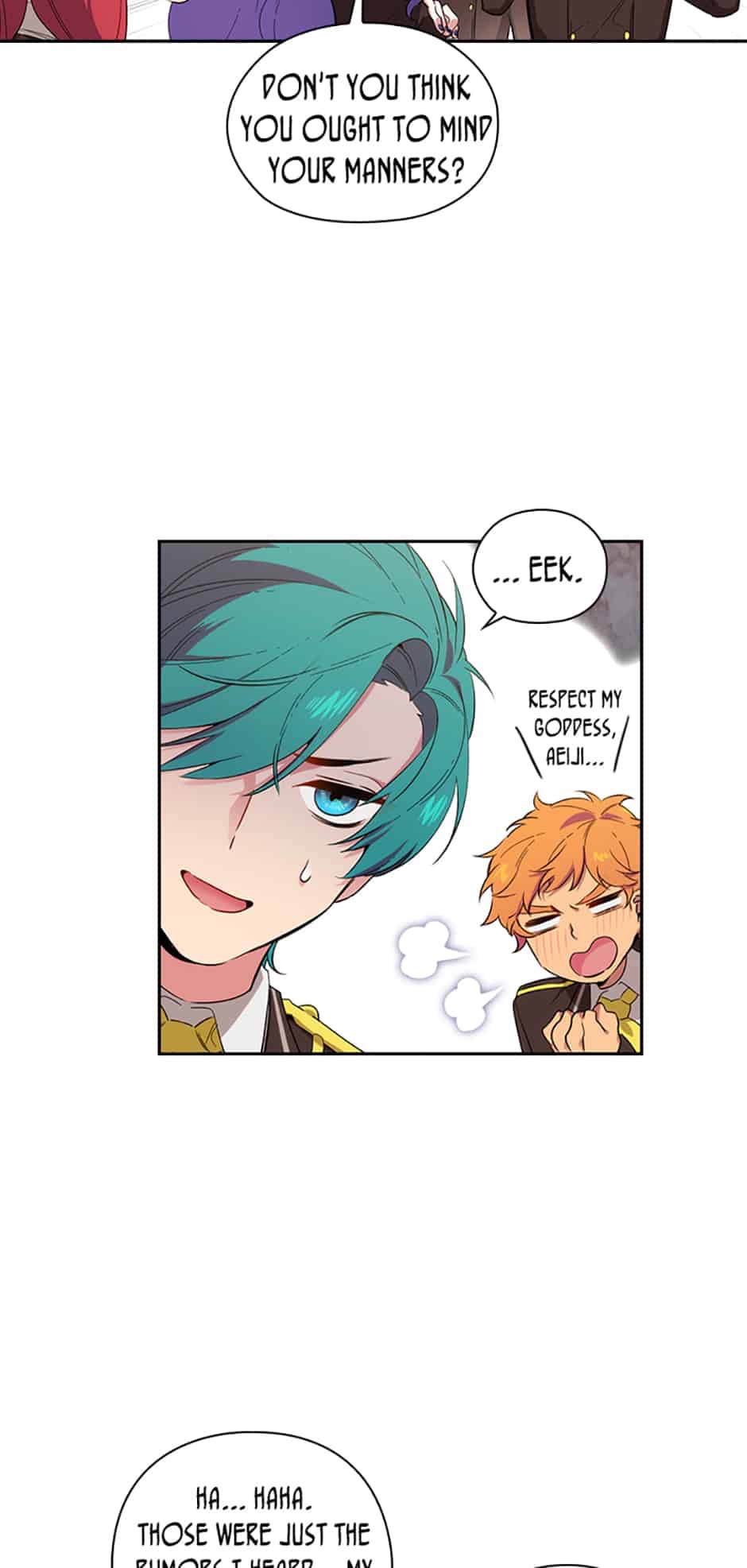 Reminiscence Adonis Chapter 62 page 7 - Chapter 62: Mind your manners