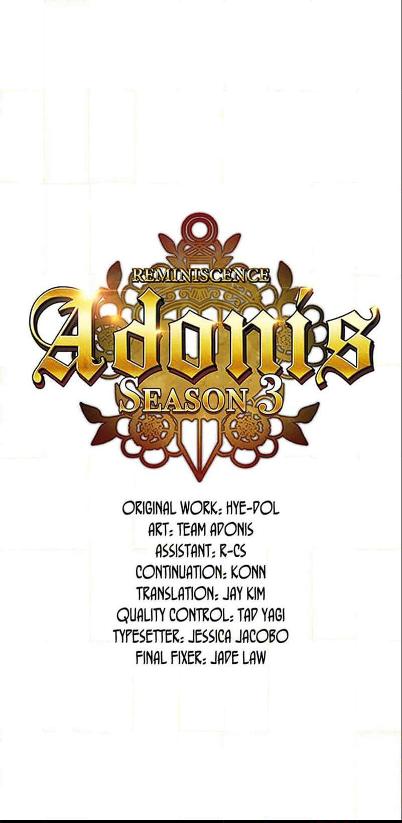 Reminiscence Adonis Chapter 75 page 2 - Chapter 75: When You Lied