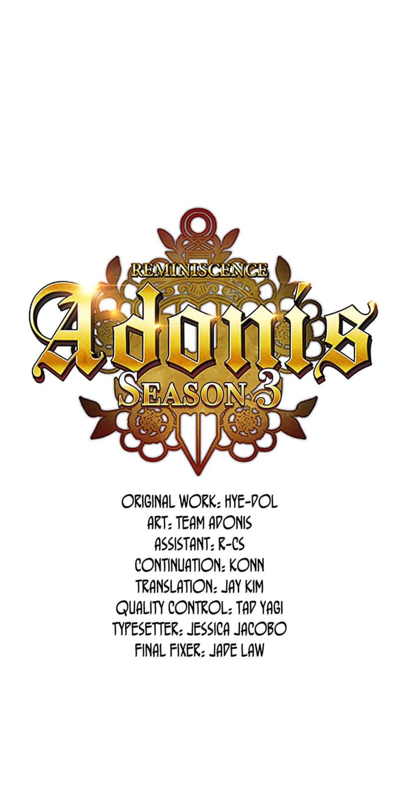 Reminiscence Adonis Chapter 78 page 5 - Chapter 78: The White Mask!
