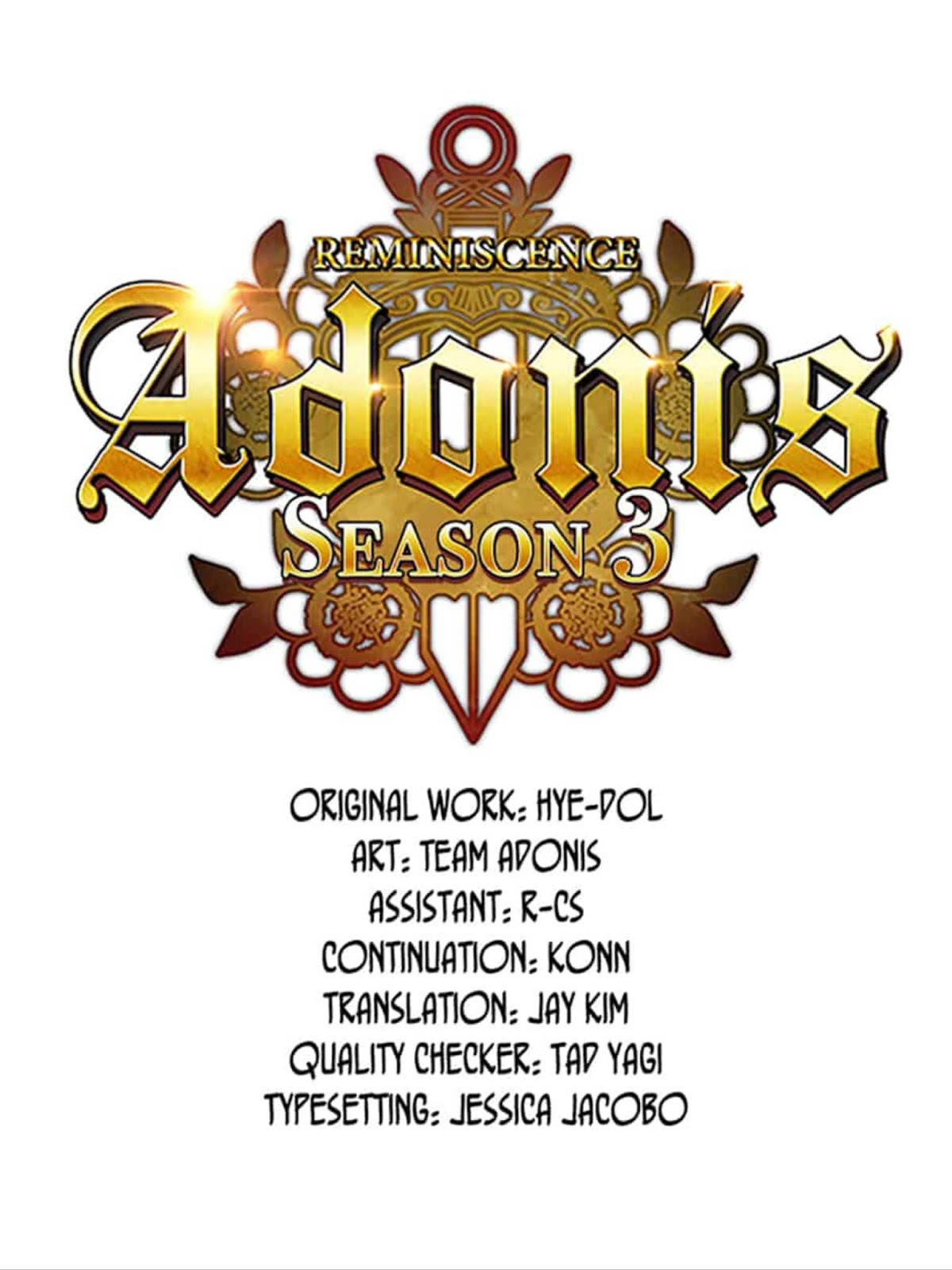 Reminiscence Adonis Chapter 88 page 1 - Chapter 88: Alike, but Not Alike