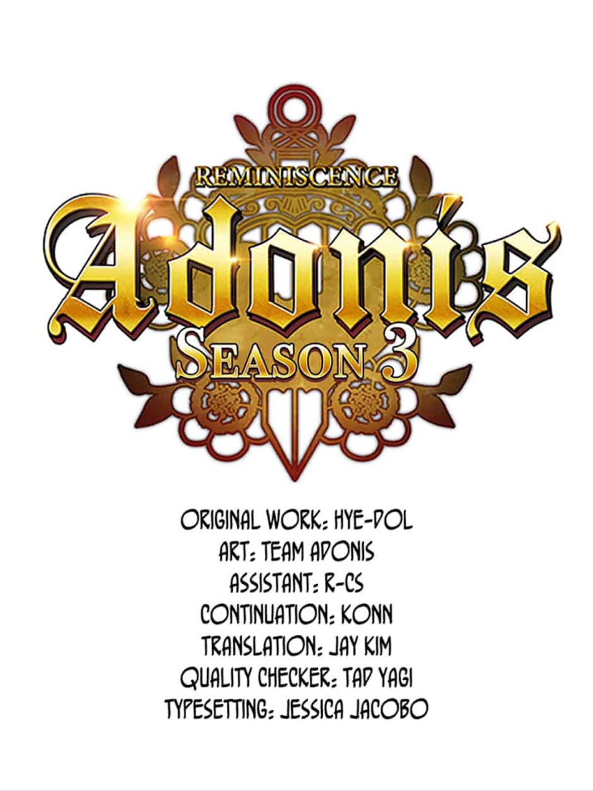 Reminiscence Adonis Chapter 89 page 5 - Chapter 89: What is He After?