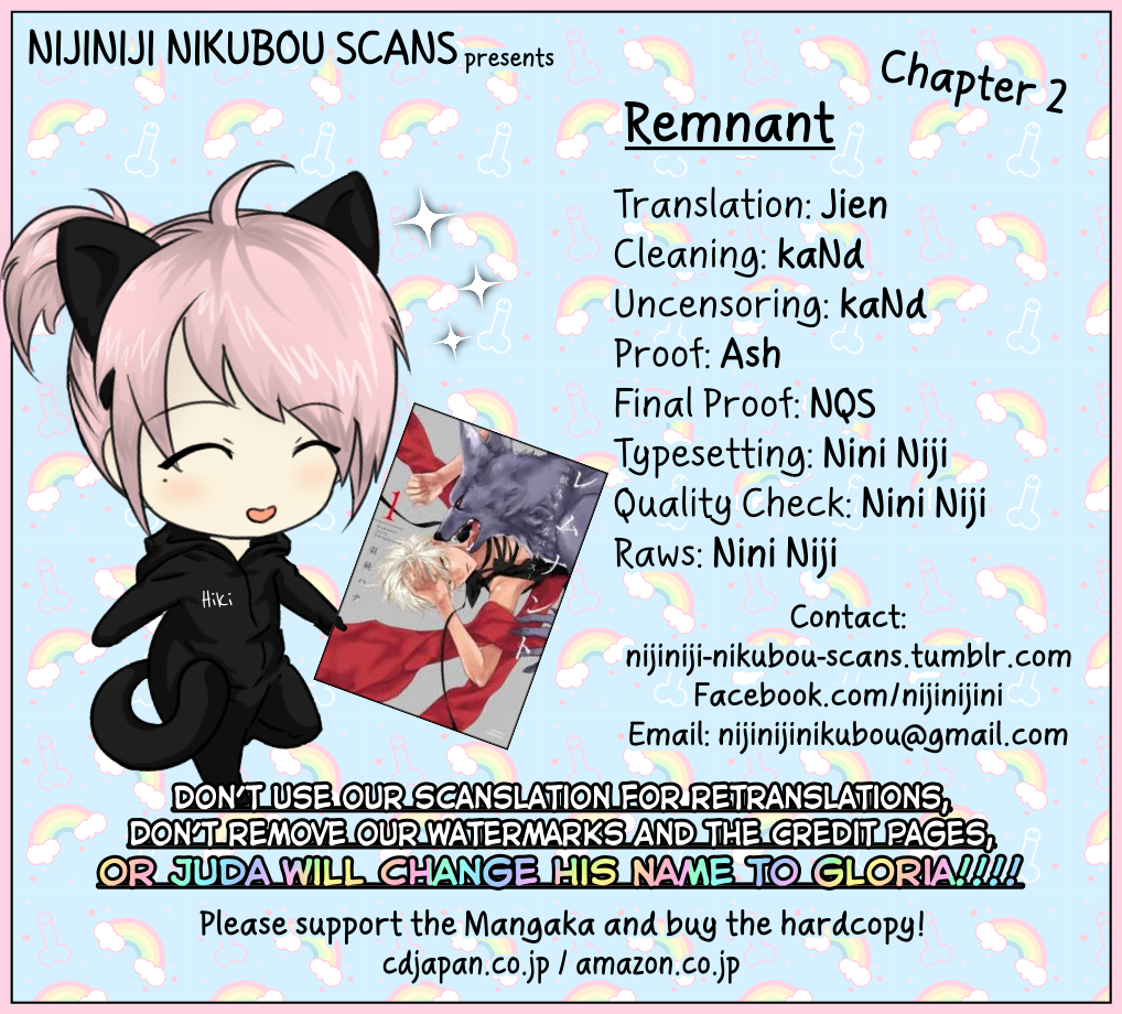 Remnant: Kemonohito Omegaverse Chapter 2 page 29 - Chapter 2: with Extra