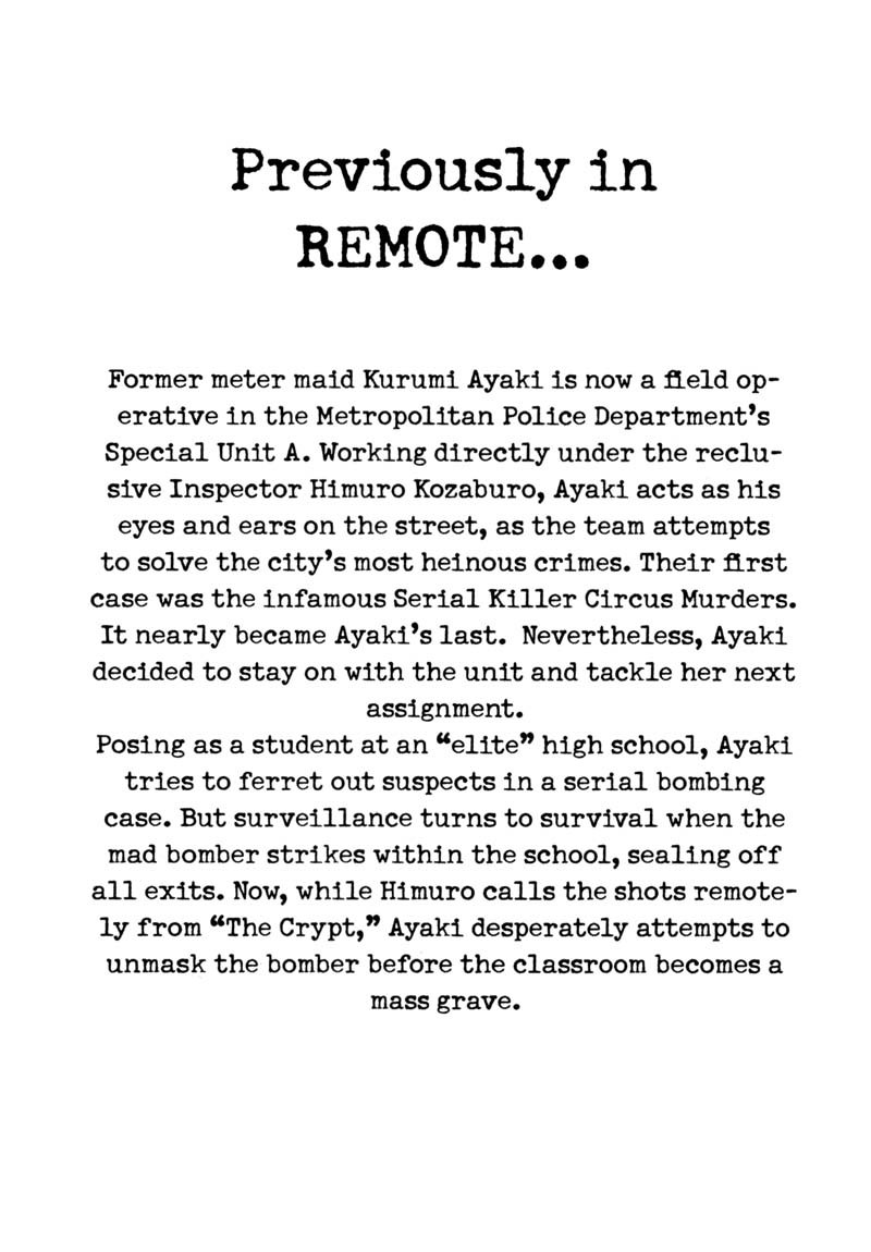 Remote Chapter 19 page 3 - Chapter 19: Explosive Situation