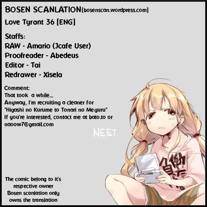 Renai Boukun Chapter 36 page 1 - Chapter 36: Thirty-sixth Episode♥