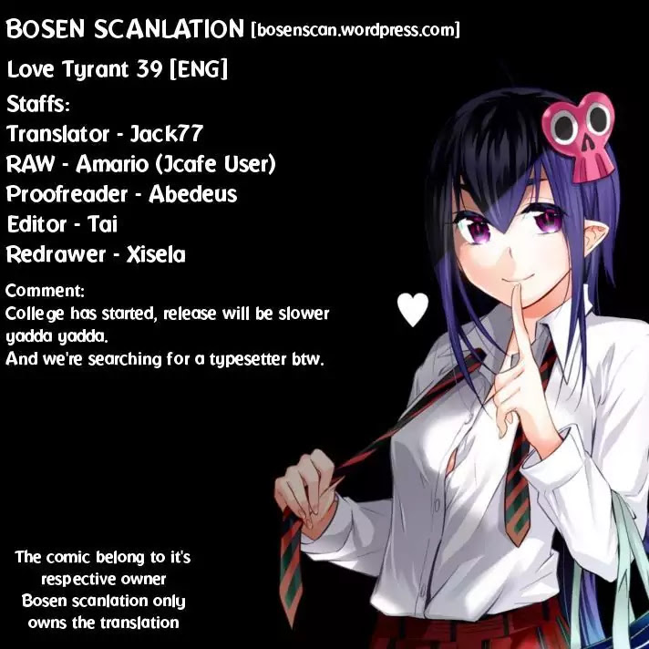 Renai Boukun Chapter 39 page 1 - Chapter 39: Thirty-ninth Episode♥