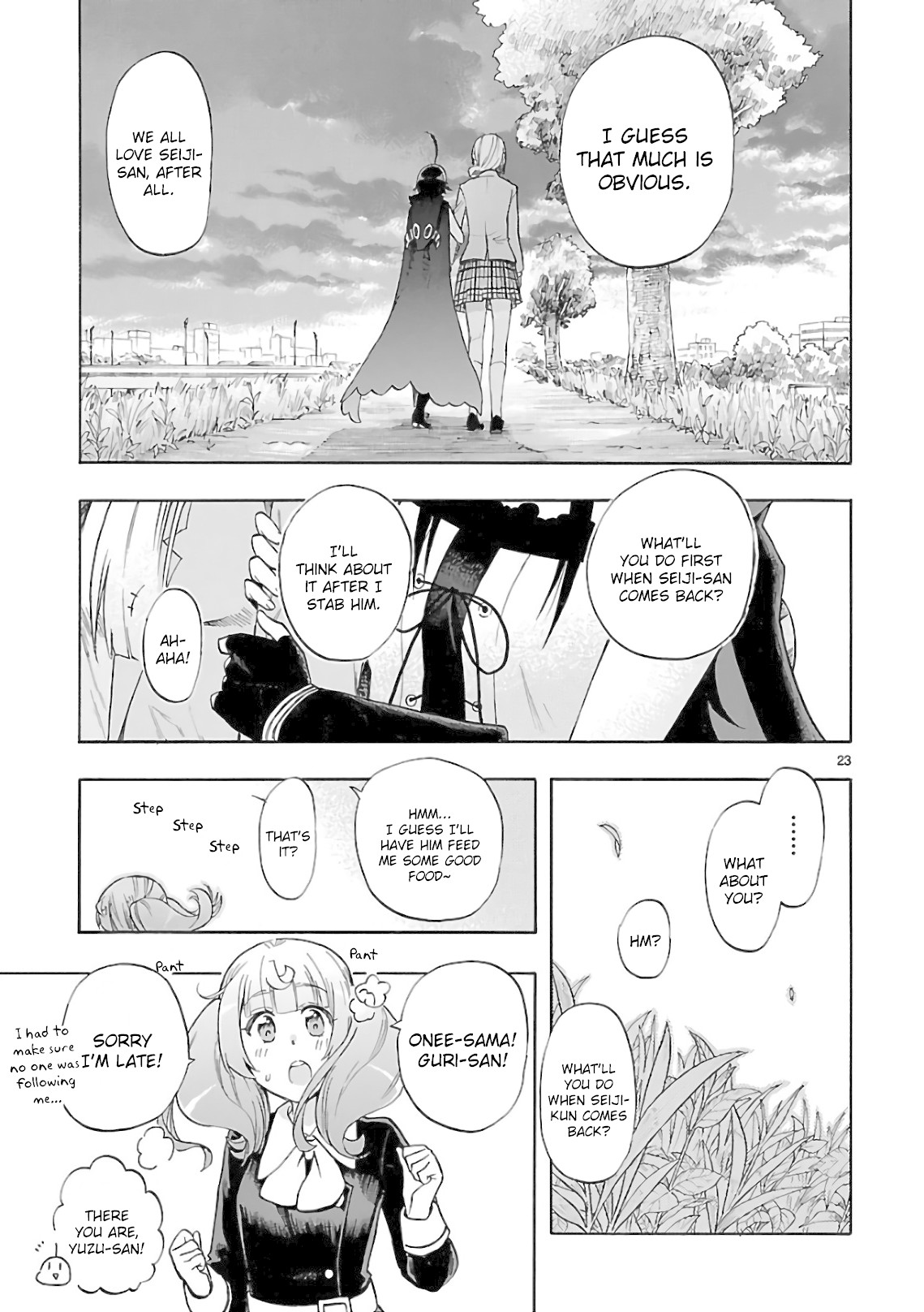 Renai Boukun Chapter 55 page 23 - Chapter 55: Fifty-fifth Episode v0