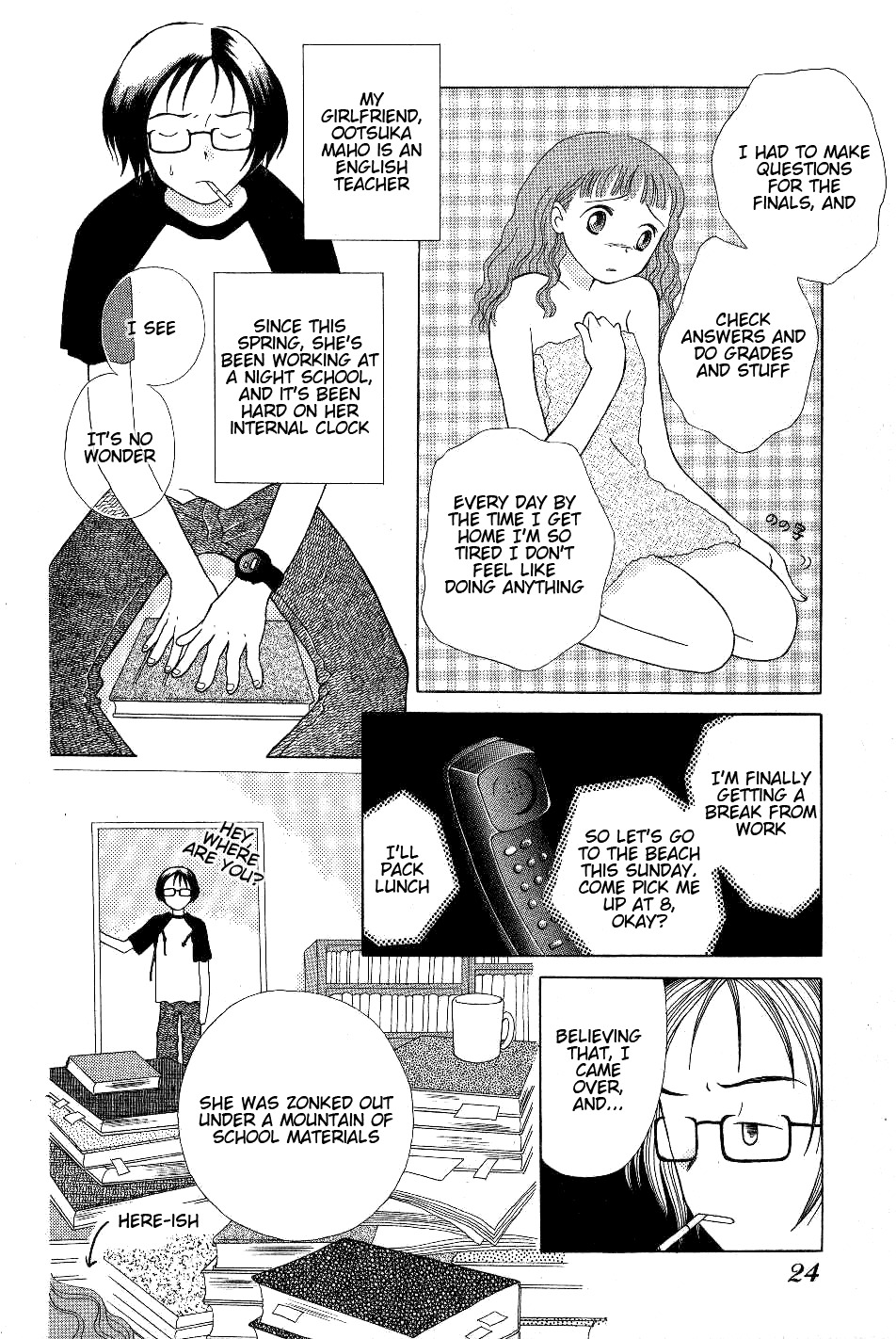 Renai Distortion Chapter 2 page 4 - Chapter 2: Love♡Love♡Maho-sensei