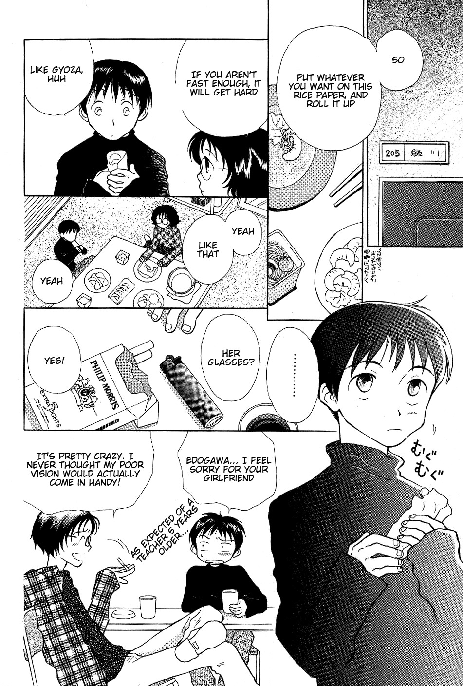 Renai Distortion Chapter 3 page 12 - Chapter 3: Glasses