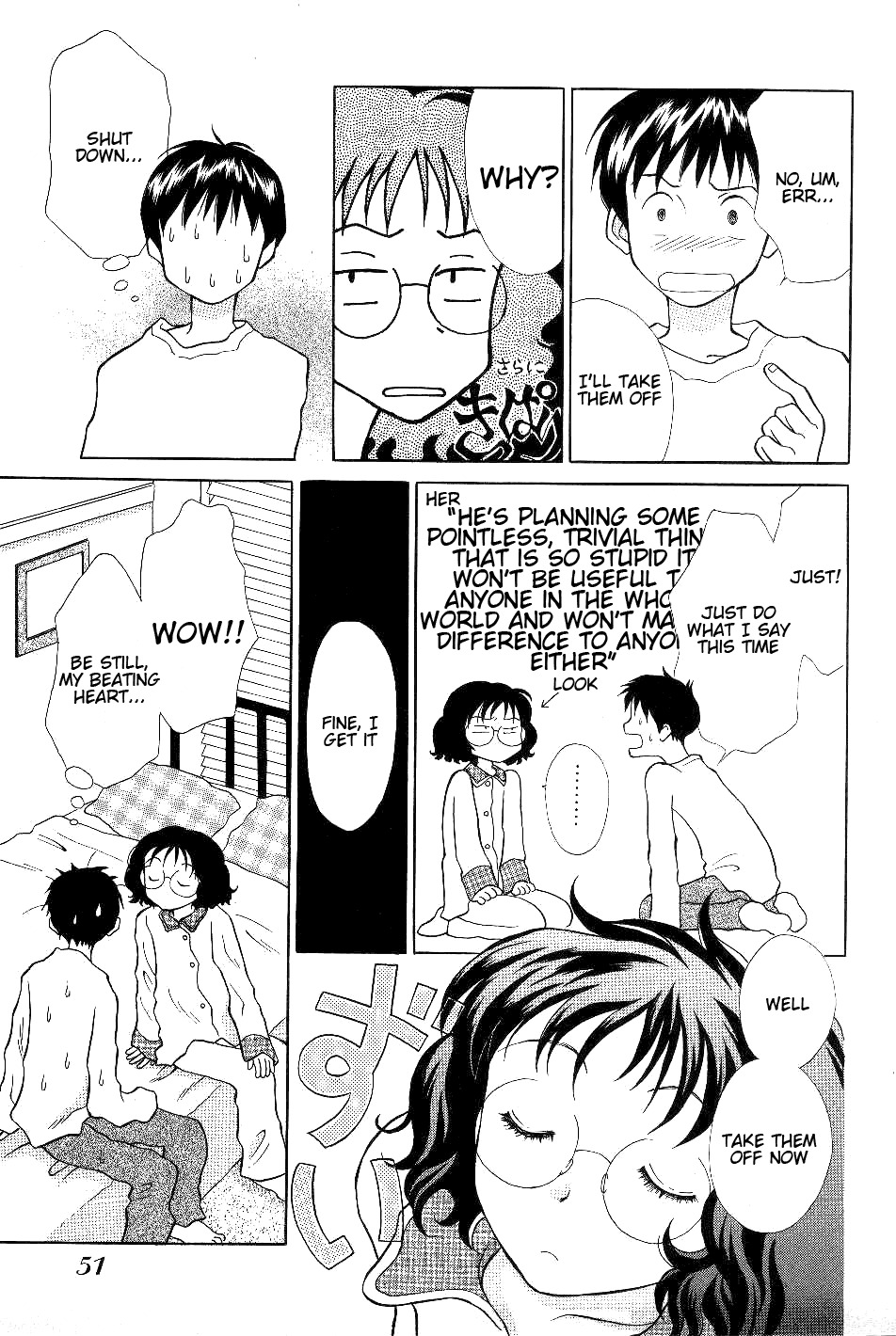 Renai Distortion Chapter 3 page 15 - Chapter 3: Glasses