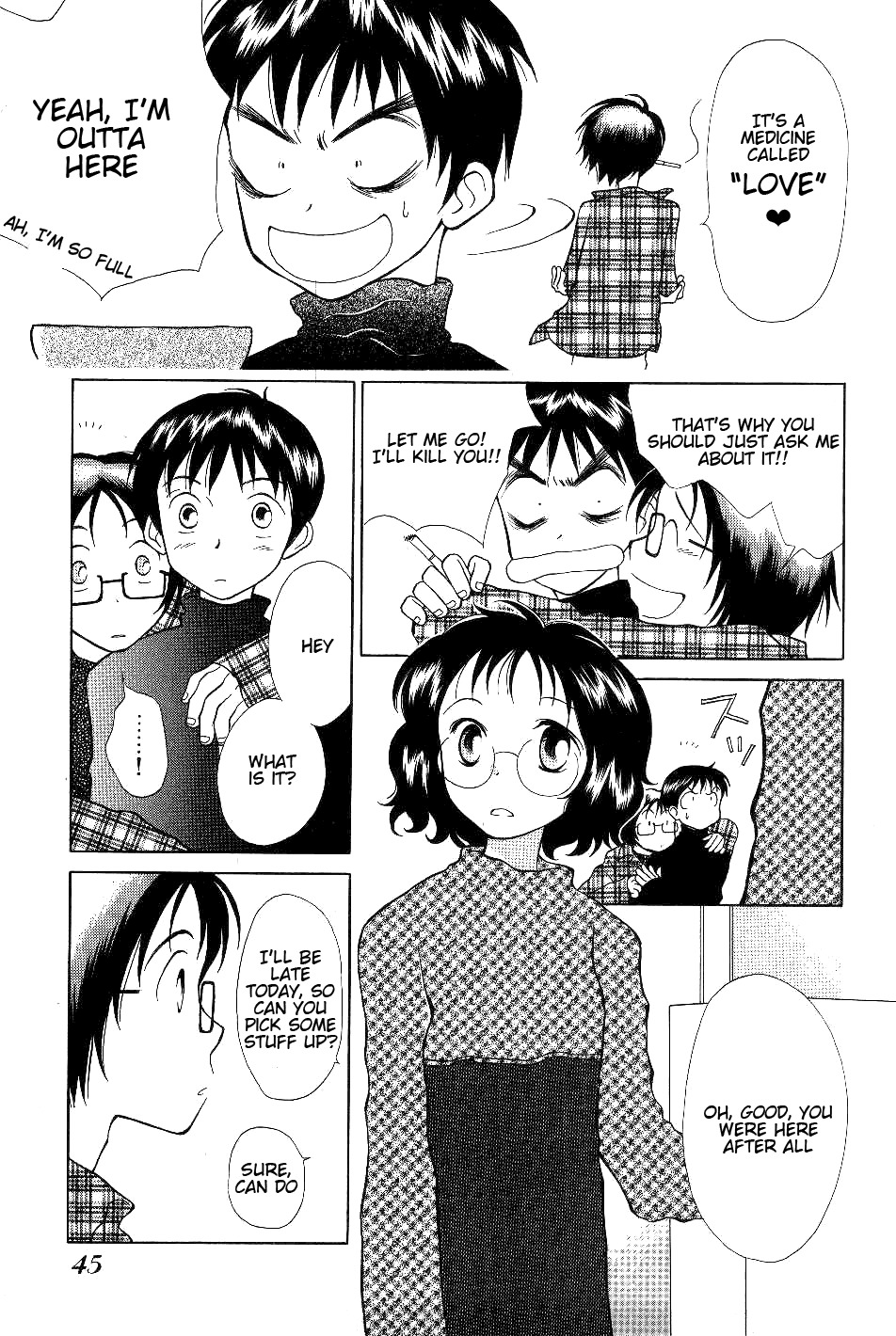 Renai Distortion Chapter 3 page 9 - Chapter 3: Glasses