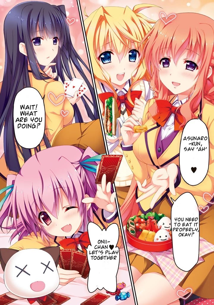 Ren'ai Harem Game Shuuryou no Oshirase ga kuru Koro ni Chapter 0 page 3 - Chapter 0: The Doki-Doki Love Battle Begins