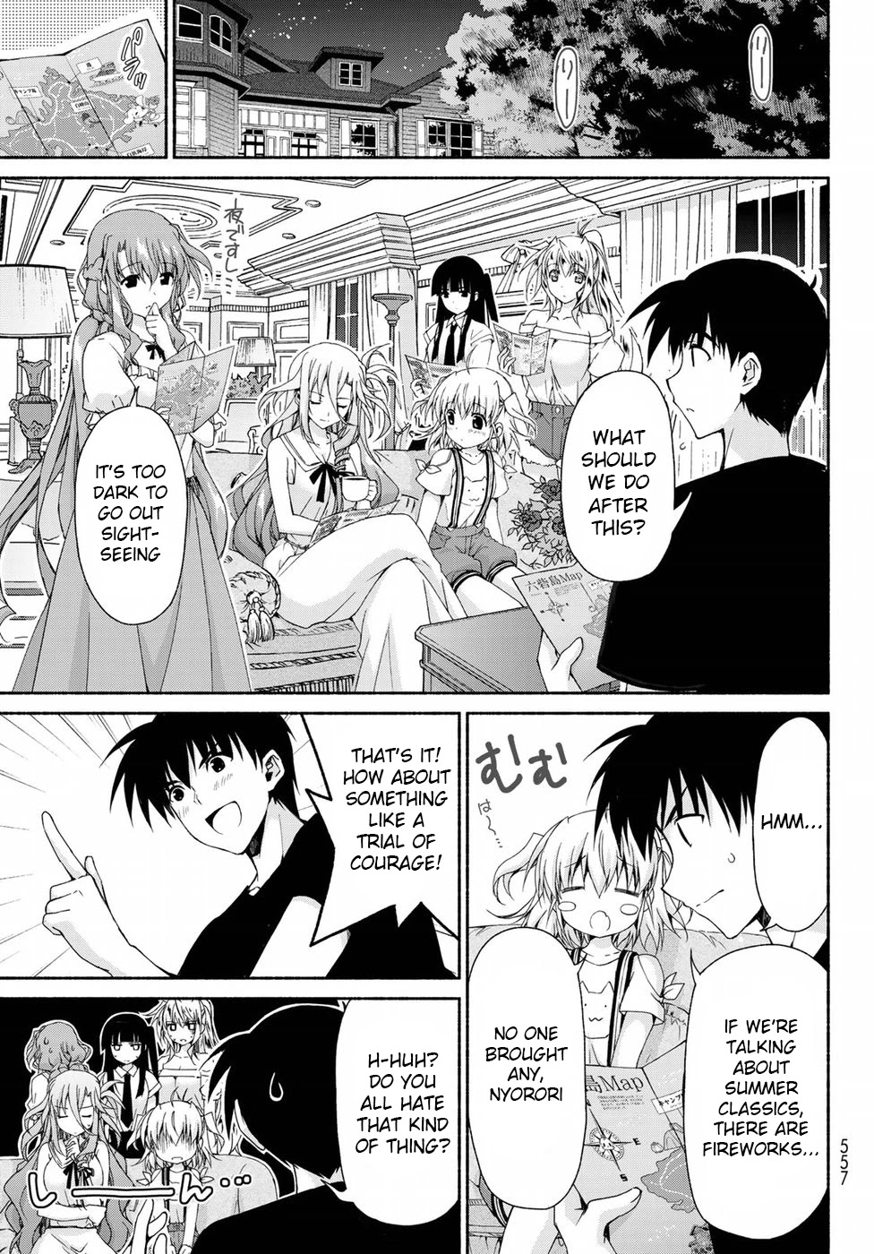 Ren'ai Harem Game Shuuryou no Oshirase ga kuru Koro ni Chapter 10 page 13 - Chapter 10: Heartpounding Trial of Courage Date "Part 1"