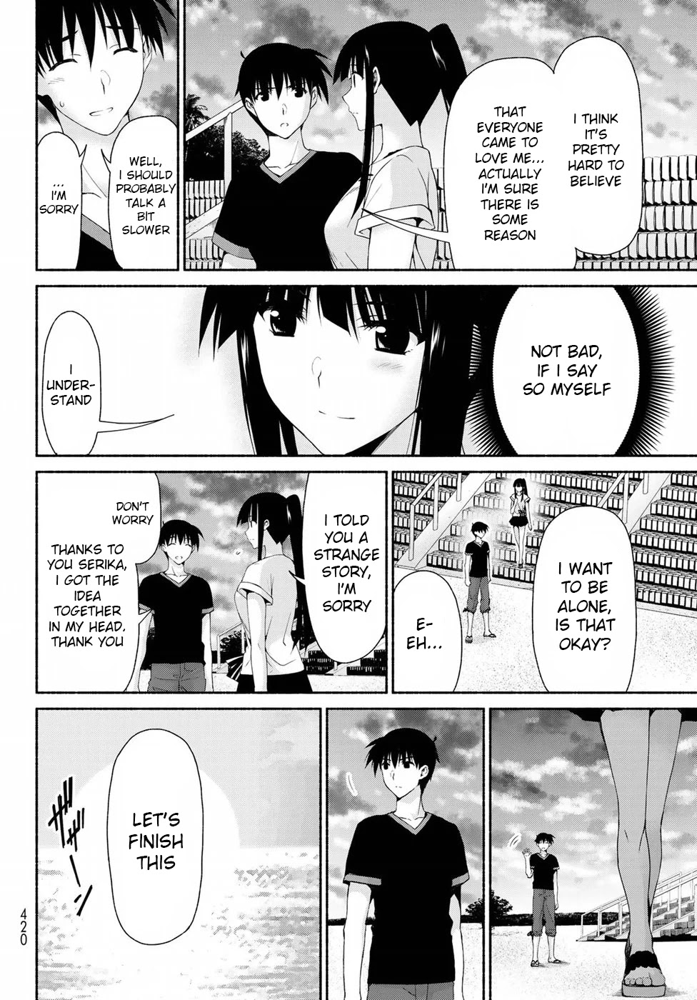 Ren'ai Harem Game Shuuryou no Oshirase ga kuru Koro ni Chapter 11 page 24 - Chapter 11: Furuwada Serika's Bet