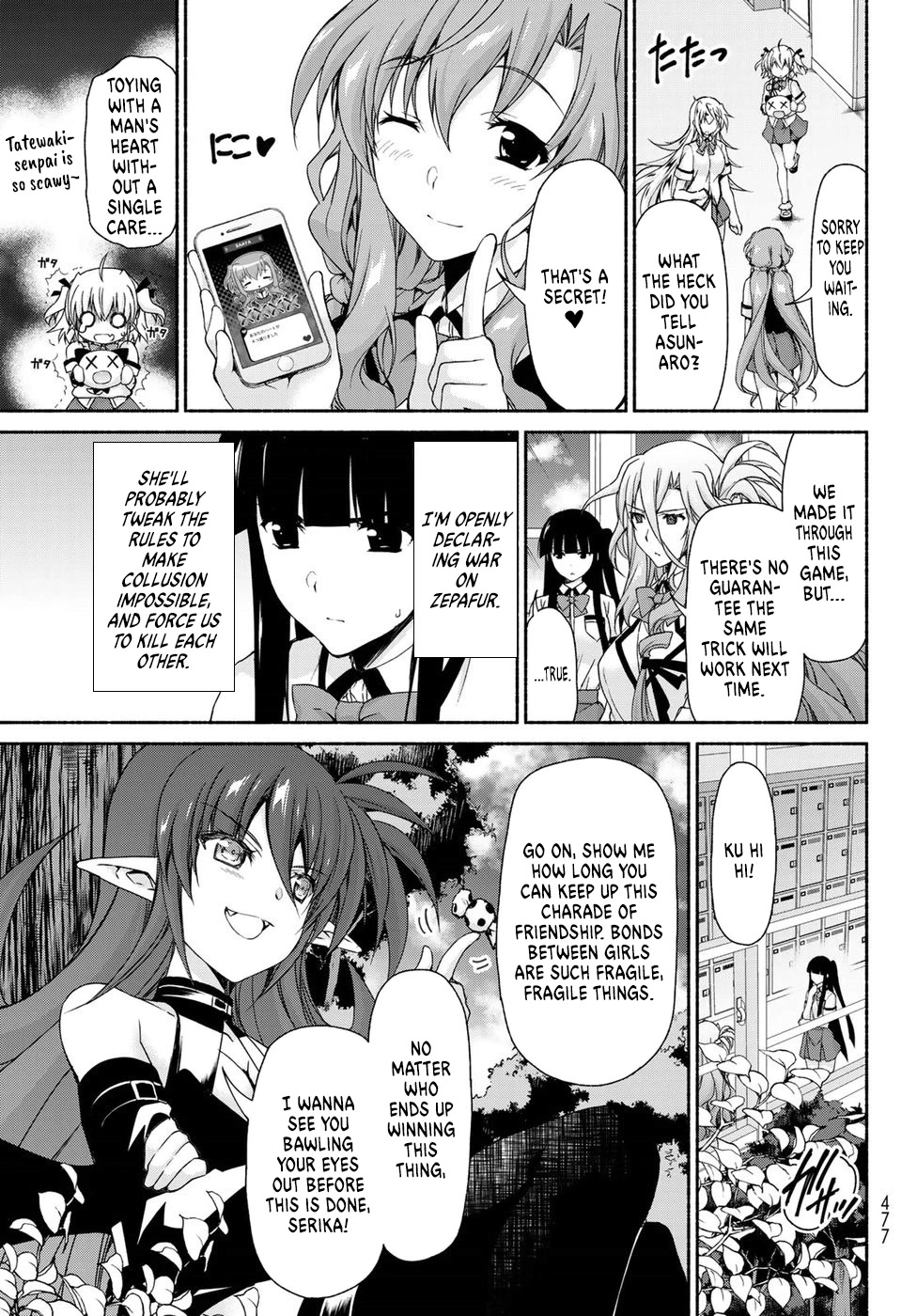 Ren'ai Harem Game Shuuryou no Oshirase ga kuru Koro ni Chapter 12 page 11 - Chapter 12: A Game of Betrayal