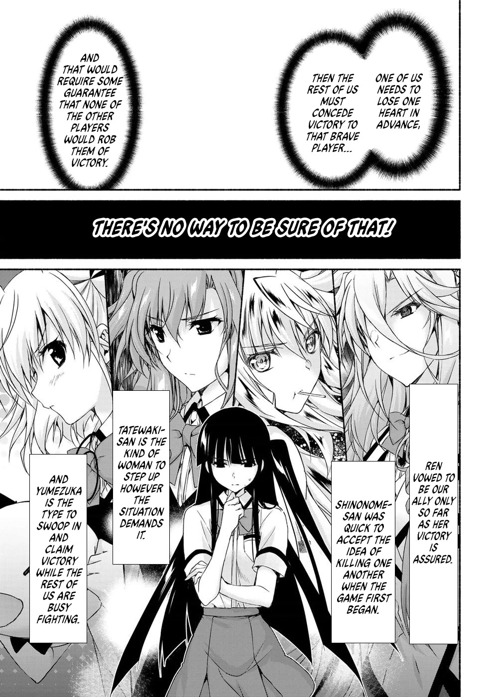 Ren'ai Harem Game Shuuryou no Oshirase ga kuru Koro ni Chapter 12 page 21 - Chapter 12: A Game of Betrayal