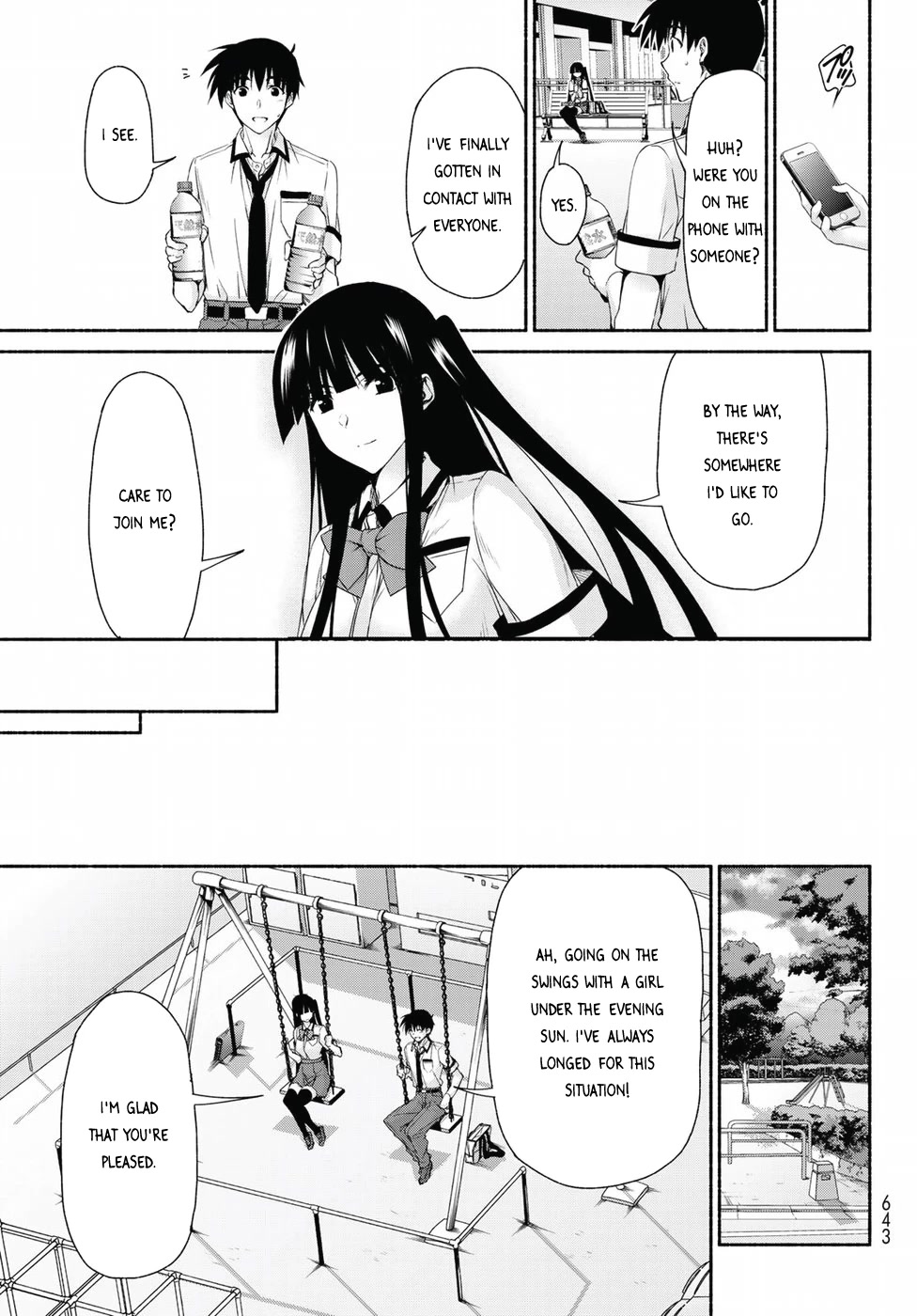 Ren'ai Harem Game Shuuryou no Oshirase ga kuru Koro ni Chapter 13 page 37 - Chapter 13: Furuwada Serika's Unease