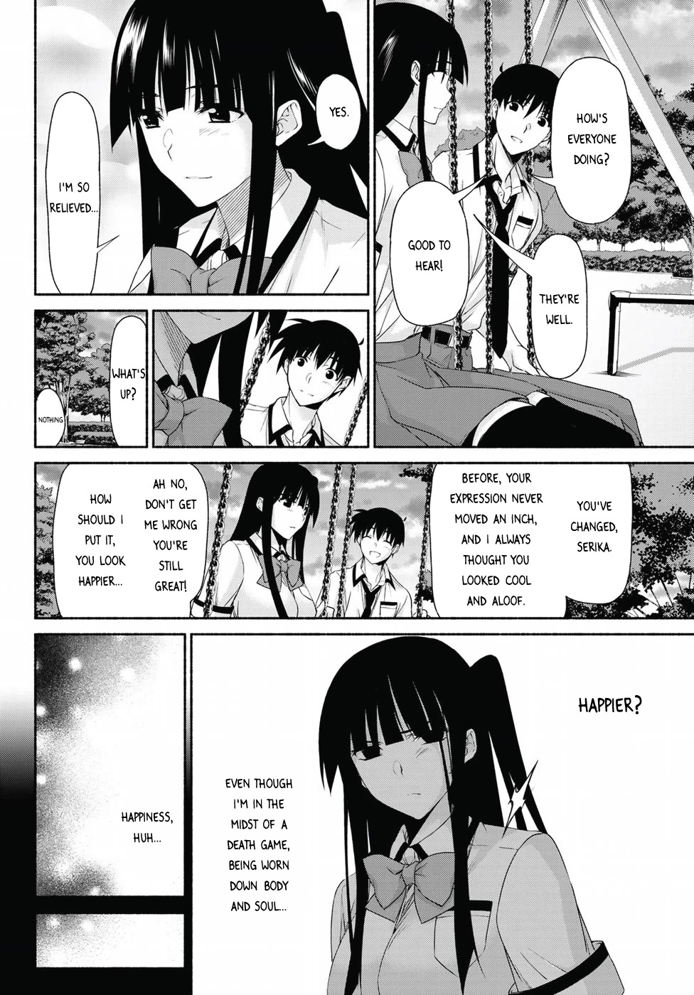 Ren'ai Harem Game Shuuryou no Oshirase ga kuru Koro ni Chapter 13 page 38 - Chapter 13: Furuwada Serika's Unease