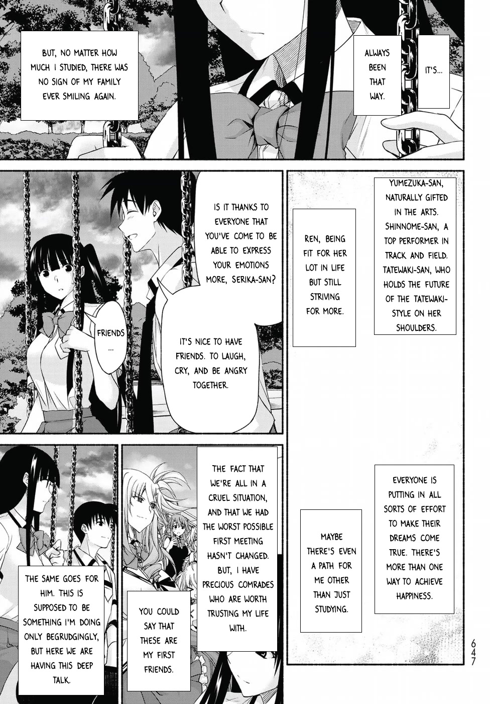 Ren'ai Harem Game Shuuryou no Oshirase ga kuru Koro ni Chapter 13 page 41 - Chapter 13: Furuwada Serika's Unease