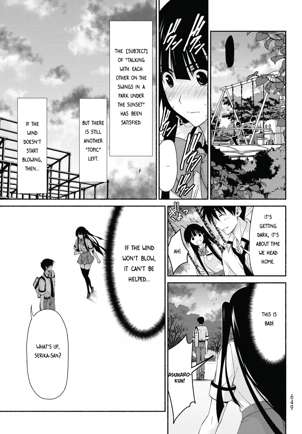 Ren'ai Harem Game Shuuryou no Oshirase ga kuru Koro ni Chapter 13 page 43 - Chapter 13: Furuwada Serika's Unease