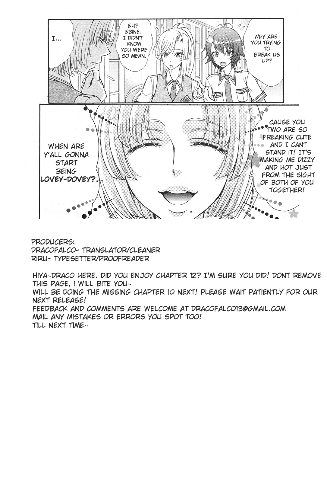 Renai Idenshi XX Chapter 12 page 1 - Chapter 12
