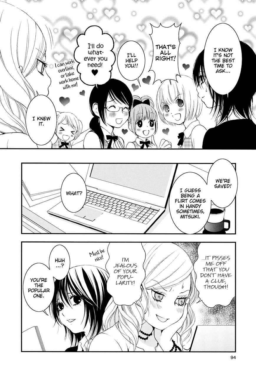 Renai Joshika Chapter 3.1 page 8 - Chapter 3.1 : Honey & Mustard: Side A